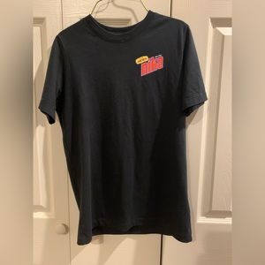 Boys Nike shirt Black/Neon sz L